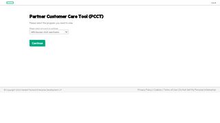 
                            6. Partner Customer Care Tool (PCCT)