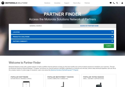 
                            8. Partner Finder - Motorola Solutions - Europe, Middle East and Africa