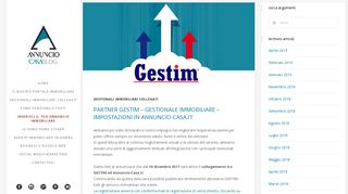 
                            11. Partner GESTIM – Gestionale Immobiliare – Impostazioni in Annuncio ...