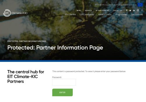 
                            11. Partner Information Page - Climate-KIC