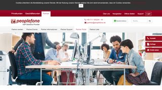 
                            7. Partner Interface - Partner - peoplefone.de