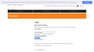 
                            4. Partner Log-in - Kisters AG