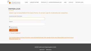 
                            5. Partner Login – CashControl GmbH