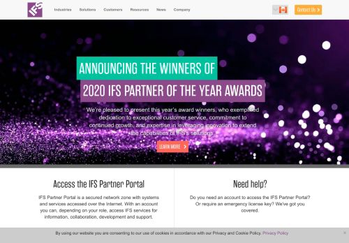 
                            12. Partner Login | IFS Canada