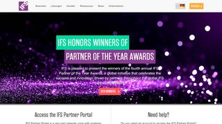 
                            13. Partner Login | IFS Deutschland