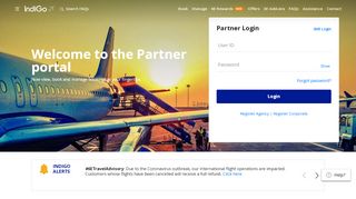 
                            10. Partner Login - IndiGo