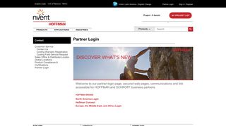 
                            12. Partner Login | nVent | Latin America - Hoffman