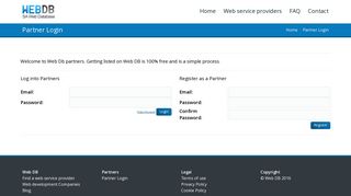 
                            8. Partner Login - Web-DB