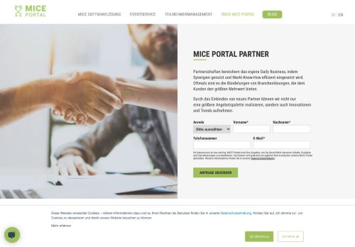 
                            4. Partner - MICE Portal