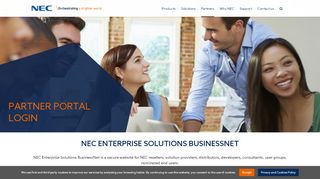 
                            13. Partner Portal Login - NEC Enterprise Solutions