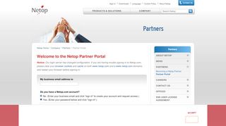 
                            10. Partner Portal | Netop