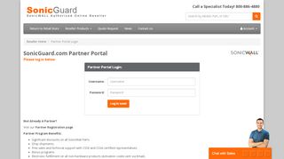 
                            8. Partner Portal: SonicWALL Firewalls and Internet Security Solutions ...
