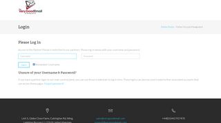 
                            5. Partner Portal | Welcome - The Very Good Email Company