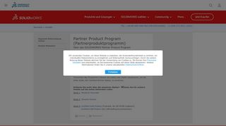 
                            5. Partner Product Program (Partnerproduktprogramm) SOLIDWORKS