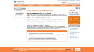 
                            11. Partner Program: Account Management - GeoTrust