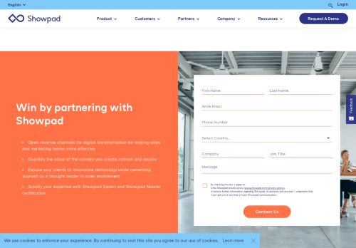 
                            6. Partner Registration – Showpad