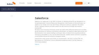 
                            10. Partner: Salesforce CRM für Recruiting | Bullhorn DE