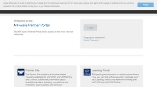 
                            5. Partner Site Login - NT-ware ITS