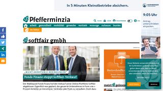 
                            3. Partner: Softfair GmbH | Pfefferminzia - Das Multimedium für ...