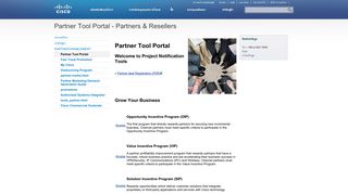 
                            2. Partner Tool Portal - Partners & Resellers - Cisco
