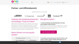 
                            4. Partner- und Affiliatebereich - rent-a-guide