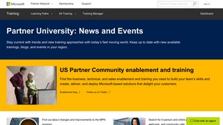 
                            8. Partner University News - Microsoft Partner Network