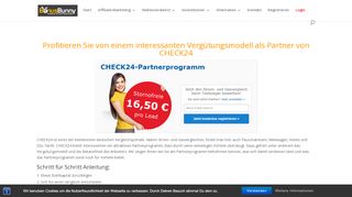 
                            10. ᐅ Partner von CHECK24 werden - Provisionen erhalten