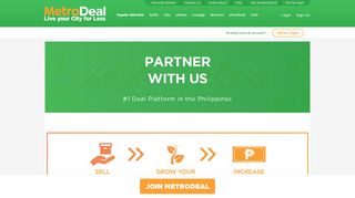 
                            3. Partner with Metrodeal