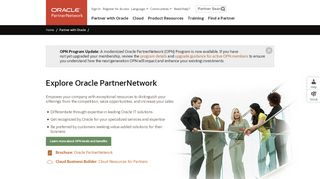 
                            9. Partner With Oracle | Oracle PartnerNetwork