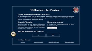 
                            3. Partnerbereich | Paulaner Brauerei München