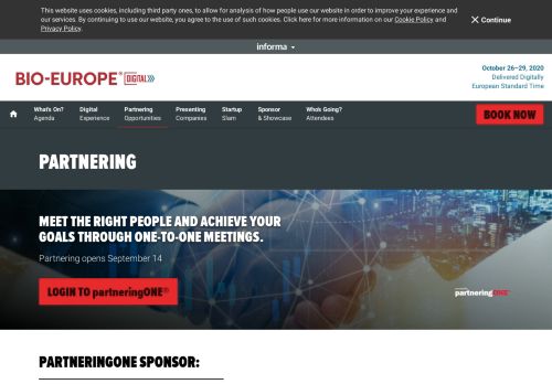 
                            7. Partnering | BIO-Europe - EBD Group - KNect365