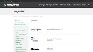 
                            9. Partnerlösungen Payment Six Card Solutions | Speed4Trade