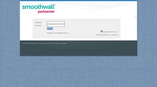 
                            9. PartnerNet - Log in - Smoothwall