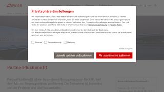 
                            3. PartnerPlusBenefit | Das Bonusprogramm für KMU | SWISS