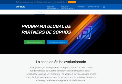 
                            1. Partners de Sophos Distribuidores, software de seguridad OEM ...