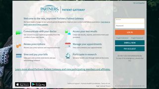 
                            10. Partners Healthcare Patient Gateway