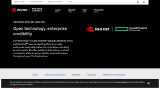 
                            9. Partners: HPE - Red Hat