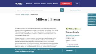 
                            10. Partners | Millward Brown | WARC