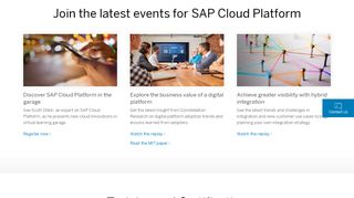 
                            3. Partners | SAP Cloud Platform