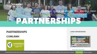 
                            8. Partnerships | StudentVolunteer.ie