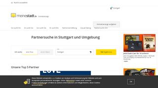 
                            8. Partnersuche & kostenlose Kontaktanzeigen in Stuttgart | meinestadt.de