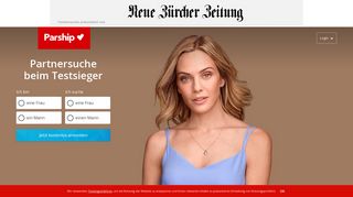 
                            8. Partnersuche mit NZZ Online & Parship.ch: Die seriöse Partnersuche