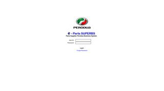 
                            1. Parts Supplier Perodua Business System Ver 1.0