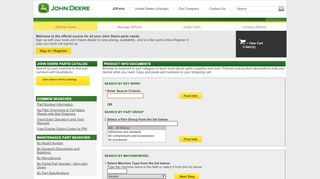 
                            7. PartsExpert: Secure Homepage - JDParts - John Deere