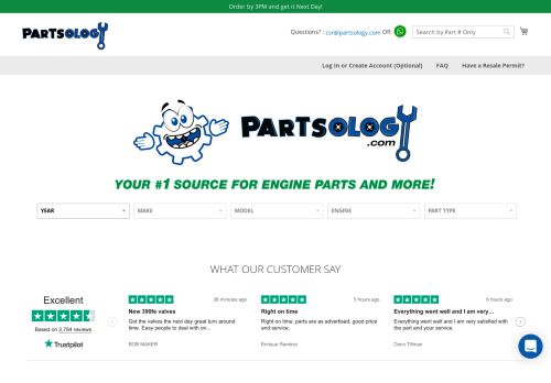 
                            11. Partsology | Engine Parts for Cars and Trucks Next Day Delivery