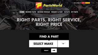 
                            12. PartsWorld : Right Parts, Right Service, Right Price
