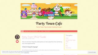 
                            5. Party Town Cafe | Party Town Tips,Guide,Trading Group !