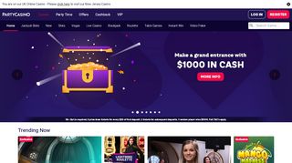 
                            10. PartyCasino UK | Play Online Casino Games | Free Spins Bonus