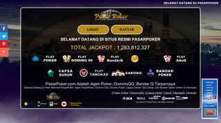 
                            8. PasarPoker - Bandar Judi Domino QQ Online, Poker Online Terpercaya