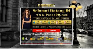 
                            4. PasarQQ - Agen Domino Online, Poker Online, Terpercaya